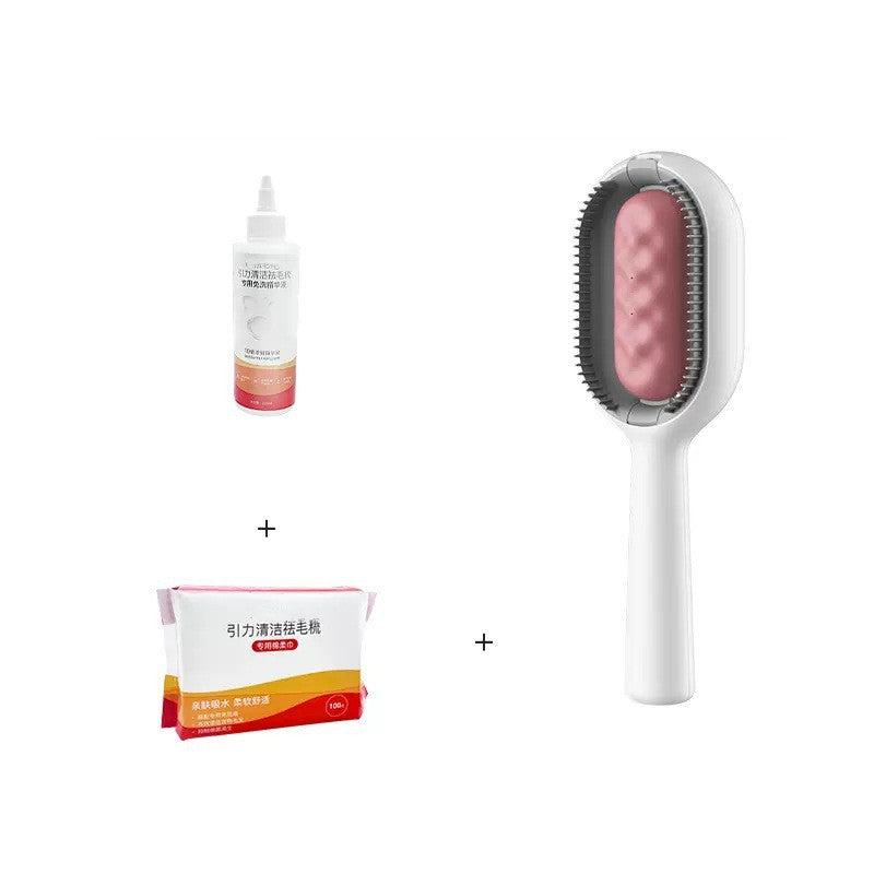 Pet Dematting Grooming Brush Hair Removal Comb With Tank