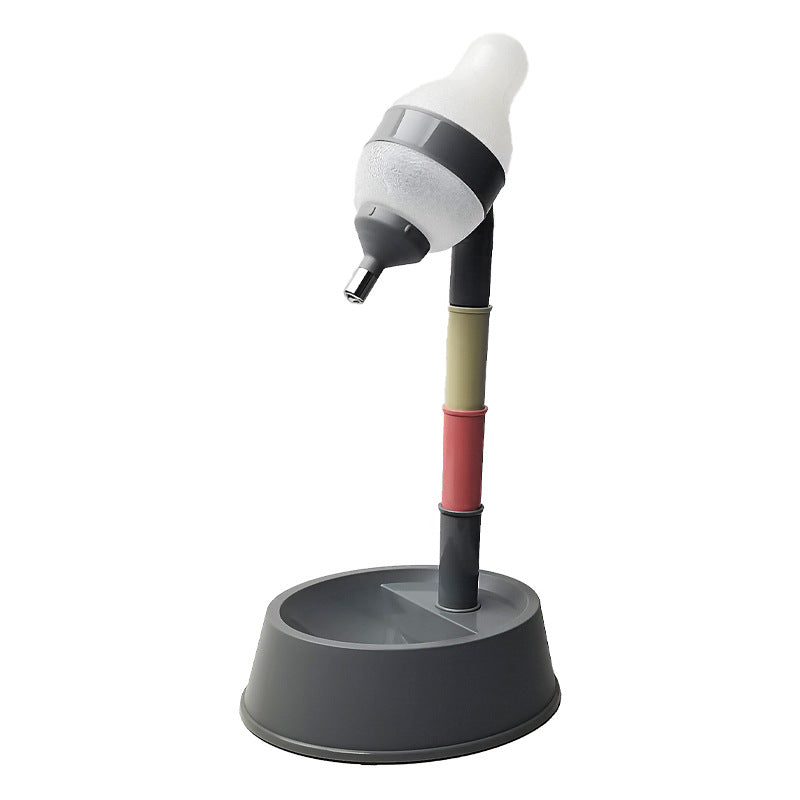 Automatic Pet Water Dispenser With Adjustable Height Feeder Bowl Stand