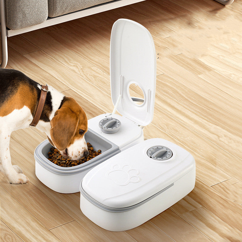 Smart Automatic Pet Feeder Timer Stainless Steel Food Dispenser